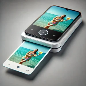 Smartphone con impresora